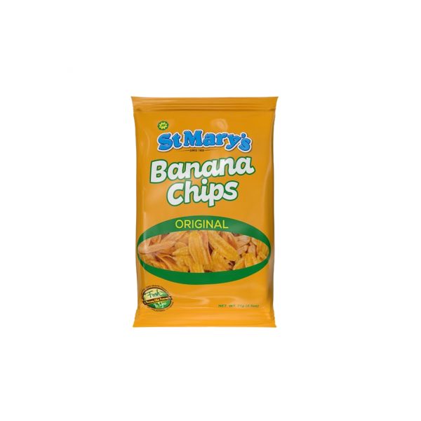 St Mary's Banana Chips Original 71g